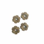 100pcs Light weight Bronze Charms Antiqued in Size approximately  11mm