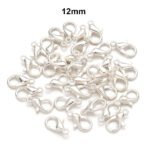 100pcs Pkg. Lobster Claw Clasps for jewelry making Gold Finish in size 12mm