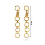 25 pcs Pkg. 4 Kadi Clasps for jewelry making findings Gold Plated