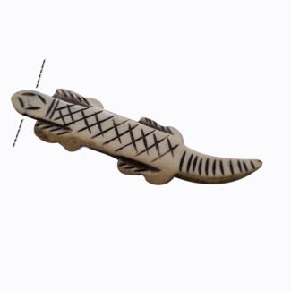 3pcs Size approximately Per Piece Bag/Pack Vinage Natural Bone Beads Pendant for Jewelry Making Natural BoneLizards Pendants large size for Tribal and contemporary jewelry making  16x90mm