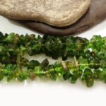 Glass Chips Semi Preceious beads replica Sold Per line of 30~31 inches line