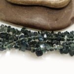 Glass Chips Semi Preceious beads replica Sold Per line of 30~31 inches line