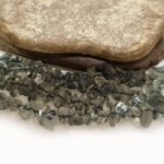 Glass Chips Semi Preceious beads replica Sold Per line of 30~31 inches line
