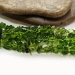 Glass Chips Semi Preceious beads replica Sold Per line of 30~31 inches line