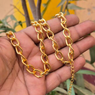 3pcs Pkg. 16"+ 2 " Extention chain, Gold Plated Jewelry Chain Gold 16 Inches