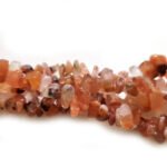 Semi-precious Chips Beads 230+ Beads 42 inches Gemstone name Carnalian
