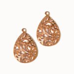 10pcs copper plated earring making