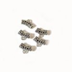 20pcs Pendant holder bail findings silver plated size about 12x5mm