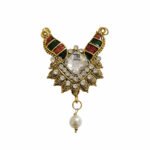 Gold Plated Traditional Locket | Classic Indian Pendant Design