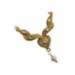 Gold Plated Traditional Locket | Classic Indian Pendant Design