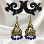 Designer Handmade Jhumka Earrings – Lightweight Indian Ethnic Jewelry