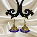 Traditional Gold Plated Jhumka Earrings for Women – Ethnic Wedding & Party Wear