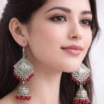 Classic Temple Design Jhumka Earrings – Premium Ethnic Wear