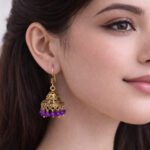 Designer Handmade Jhumka Earrings – Lightweight Indian Ethnic Jewelry