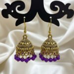 Antique Style Jhumki Earrings for Women – Festive & Bridal Collection