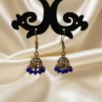 Traditional Gold Plated Jhumka Earrings for Women – Ethnic Wedding & Party Wear