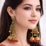 Antique Style Jhumki Earrings for Women – Festive & Bridal Collection
