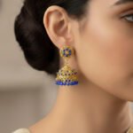 Traditional Gold Plated Jhumka Earrings for Women – Ethnic Wedding & Party Wear