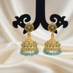Designer Handmade Jhumka Earrings – Lightweight Indian Ethnic Jewelry