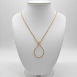 Elegant Minimalist Gold Chain Necklace for Women – Lightweight Everyday Pendant Jewelry