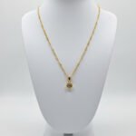 Elegant Minimalist Gold Chain Necklace for Women – Lightweight Everyday Pendant Jewelry