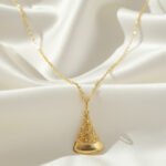 Elegant Minimalist Gold Chain Necklace for Women – Lightweight Everyday Pendant Jewelry