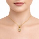 Elegant Minimalist Gold Chain Necklace for Women – Lightweight Everyday Pendant Jewelry