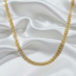 Elegant Minimalist Gold Chain Necklace for Women – Lightweight Everyday Pendant Jewelry