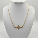Elegant Minimalist Gold Chain Necklace for Women – Lightweight Everyday Pendant Jewelry