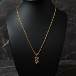 Elegant Minimalist Gold Chain Necklace for Women – Lightweight Everyday Pendant Jewelry