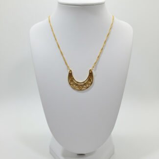 Elegant Minimalist Gold Chain Necklace for Women – Lightweight Everyday Pendant Jewelry