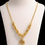 Elegant Minimalist Gold Chain Necklace for Women – Lightweight Everyday Pendant Jewelry