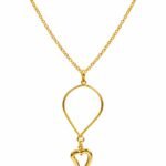 Elegant Minimalist Gold Chain Necklace for Women – Lightweight Everyday Pendant Jewelry