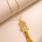 Elegant Minimalist Gold Chain Necklace for Women – Lightweight Everyday Pendant Jewelry