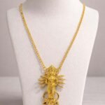 Elegant Minimalist Gold Chain Necklace for Women – Lightweight Everyday Pendant Jewelry