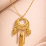 Elegant Minimalist Gold Chain Necklace for Women – Lightweight Everyday Pendant Jewelry