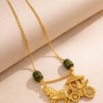 Elegant Minimalist Gold Chain Necklace for Women – Lightweight Everyday Pendant Jewelry