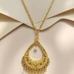 Elegant Minimalist Gold Chain Necklace for Women – Lightweight Everyday Pendant Jewelry