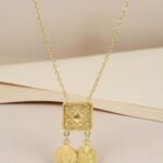 Elegant Minimalist Gold Chain Necklace for Women – Lightweight Everyday Pendant Jewelry