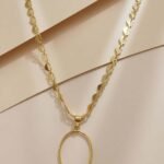 Elegant Minimalist Gold Chain Necklace for Women – Lightweight Everyday Pendant Jewelry