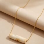 Elegant Minimalist seed beads Necklace for Women – Lightweight Everyday Jewelry