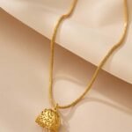 Elegant Minimalist Gold Chain Necklace for Women – Lightweight Everyday Pendant Jewelry