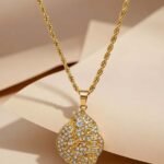 Elegant Minimalist Gold Chain Necklace for Women – Lightweight Everyday Pendant Jewelry