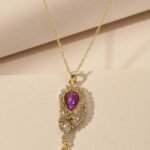 Elegant Minimalist Gold Chain Necklace for Women – Lightweight Everyday Pendant Jewelry