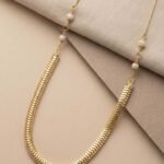 Elegant Minimalist Gold Chain Necklace for Women – Lightweight Everyday Pendant Jewelry