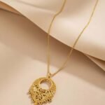 Elegant Minimalist Gold Chain Necklace for Women – Lightweight Everyday Pendant Jewelry