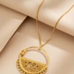 Elegant Minimalist Gold Chain Necklace for Women – Lightweight Everyday Pendant Jewelry