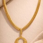 Elegant Minimalist Gold Chain Necklace for Women – Lightweight Everyday Pendant Jewelry