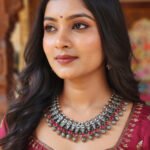 Oxidized Tribal Statement Necklace for Women | Boho Ethnic Indian Jewelry | Vintage Antique Silver Necklace