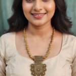 Oxidized Tribal Statement Necklace for Women | Boho Ethnic Indian Jewelry | Vintage Antique Gold Necklace